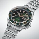 Men's Seiko Watch 5 Sport Green Dial Automatic HDB005