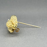 Estate Tiffany & Co. 18K Y Gold 0.05ctw Diamond Brooch