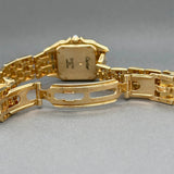 Estate Cartier 18K Y Gold Diamond Women’s Panthere Quartz Watch