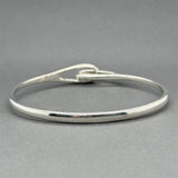 Estate Tiffany & Co. SS Interlocking Infinity Bangle Bracelet