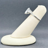 Estate 850 Platinum CZ Eng. Ring