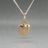 Estate 14K Y Gold Chai Pendant