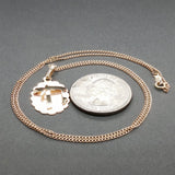 Estate 14K Y Gold Chai Pendant