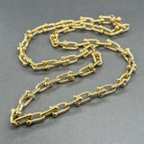 Estate Tiffany & Co. 18K Y Gold Hardwear 18” Necklace