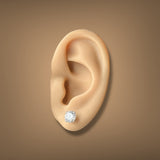 14K W Gold 2.61ctw F/VS1 Lab-Created Diamond Earrings  IGI