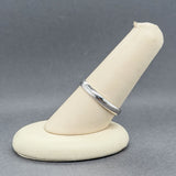 Estate 14K W Gold 3.2mm Polished Ring