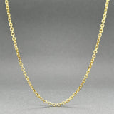 Estate 14K Y Gold 1.78mm 16” Cable Chain