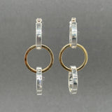 Estate Tiffany & Co. SS 18 Picasso Triple Circle Drop Earrings
