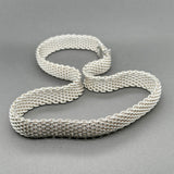Estate Tiffany & Co. SS Somerset Mesh Collar Necklace