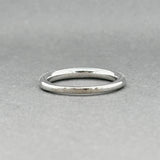 Estate Vera Wang 14K W Gold 0.35ctw Diamond Ring