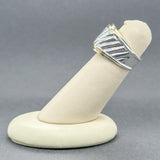 Estate David Yurman SS 14 Cable Cigar Ring