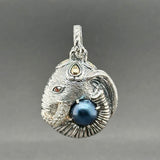 Estate Jai SS 14 Elephant Enhancer Pendant