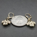 Estate 14K Y Gold Dangle Earrings