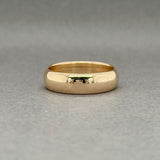 Estate 14K Y Gold 5.8mm Polished Ring