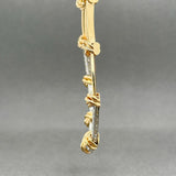 Estate 14K TT Gold 1.55ctw G-H/VS2-SI1 Diamond Necklace