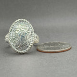 Estate Jai SS Jungle Signet Ring