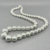 Estate Tiffany & Co. SS Graduated Beaded Necklace