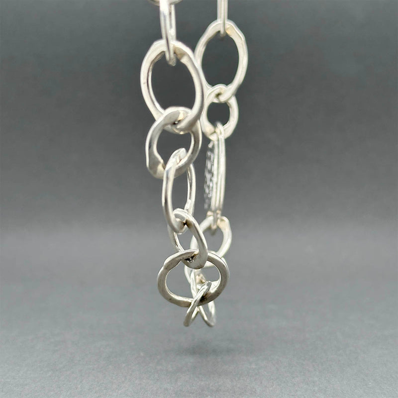 Estate Lois Hill SS Tree Of Life 31” Station Necklace