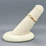 Estate 14K Y Gold Antique Polished Wedding Ring