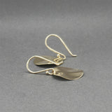 Estate Ippolita 18K Y Gold Mini Wavy Disc Drop Earrings