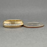 Estate 14K Y Gold 0.67ctw G-H/SI1-2 Diamond Anniversary Ring