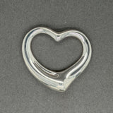 Estate Tiffany & Co. Peretti SS 35mm Open Heart Pendant