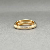 Estate 14K Y Gold Domed Ring