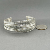 Estate Michael Dawkins SS Cuff Bracelet