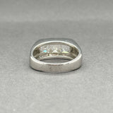 Estate Platinum 2.25ctw I/VS2 Diamond Three Stone Ring