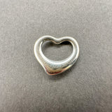 Estate Tiffany & Co. Peretti SS 16mm Open Heart Pendant