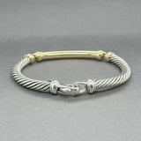 Estate David Yurman SS 14 Metro Station Bangle Bracelet