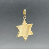 Estate 14K Y Gold Chai Star of David Pendant