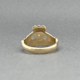 Estate 14K Y Gold Claddagh Ring