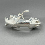 Estate SS Panther Cuff Bracelet