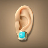 Estate David Yurman SS 18 8.04ctw Turquoise Albion Earrings