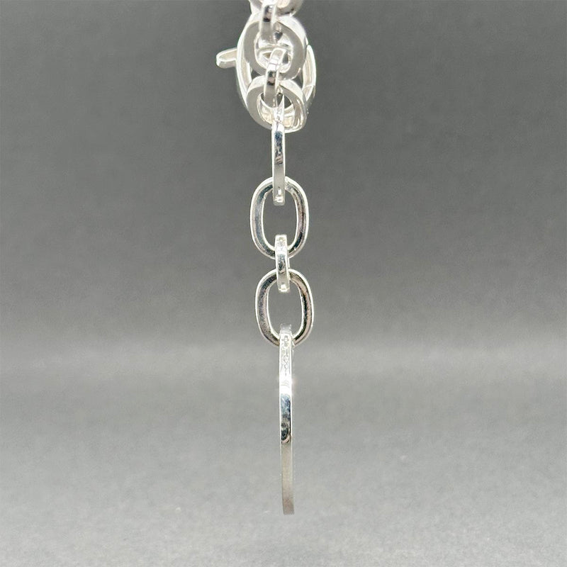 Estate Gucci SS Round Tag Necklace