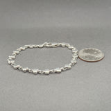 Estate Tiffany & Co. SS Heart Link Bracelet