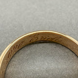 Estate 14K Y Gold Antique Polished Wedding Ring