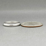 Estate Platinum 2.88mm Polished Ring