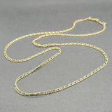 Estate 14K Y Gold 2.1mm 19.5” Curblink Chain