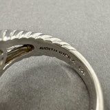 Estate Judith Ripka SS CZ Heart Ring