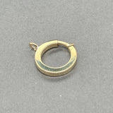 Estate 14K Y Gold 21.7mm Spring Ring Clasp