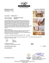 Estate 14K Y Gold 0.38ctw Diamond Hoop Earrings