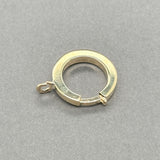 Estate 14K Y Gold 21.7mm Spring Ring Clasp
