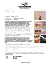 Estate Levian 14K R Gold 0.60ctw Brown-H/SI1-I1 Diamond Pendant