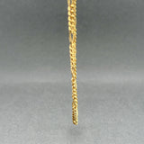 Estate 18K Y Gold 2.7mm 24” Figaro Chain
