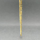 Estate 18K Y Gold 1.7mm 24” Figaro Chain