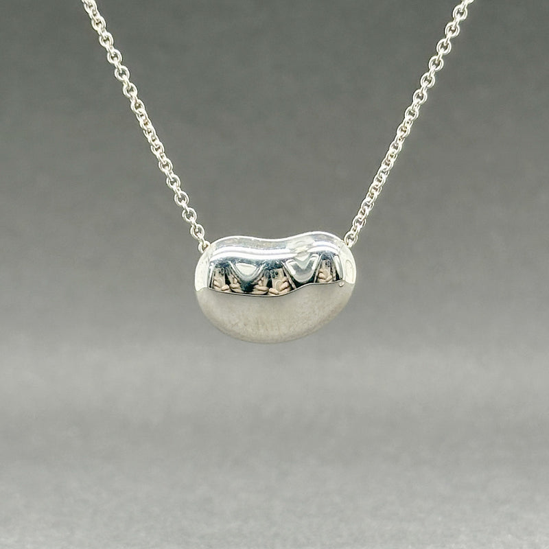 Estate Tiffany & Co. SS Peretti 14mm Bean Pendant