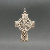 Estate 9K Y Gold Celtic Cross Pendant