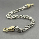 Estate David Yurman SS 14 Wheat Bracelet